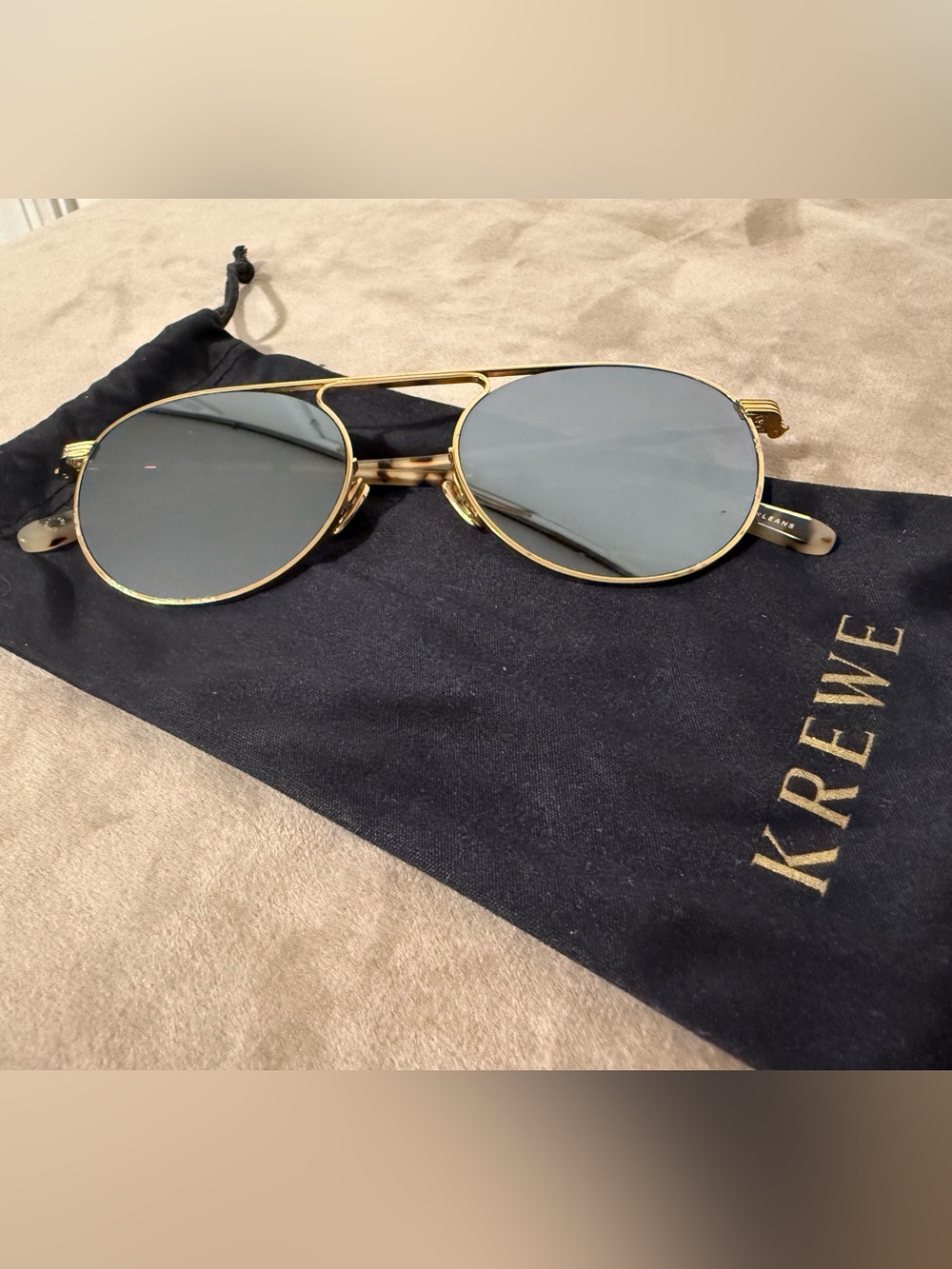 Krewe Rampart 24K Titatium + Oyster Lenses